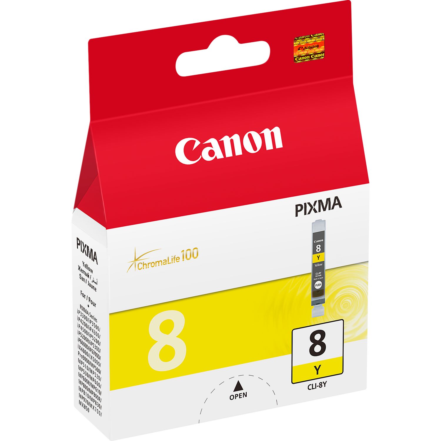 Мастилница Canon CLI8 16 мл,  жълто