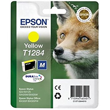 Мастилница Epson T1284 8мл, жълто