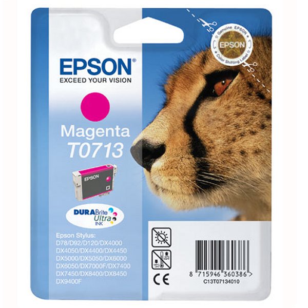 Мастилница Epson Т0713 14мл, магента