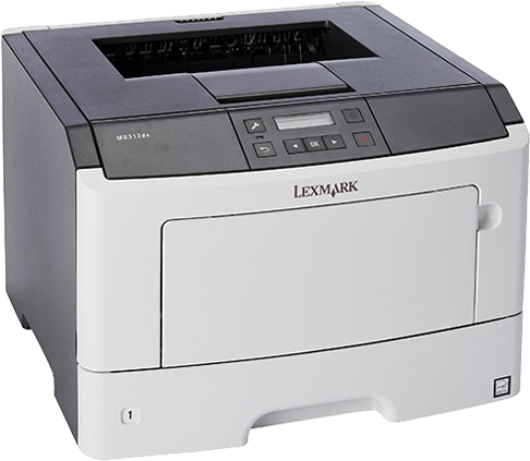 Лазерен принтер Lexmark MS317dn