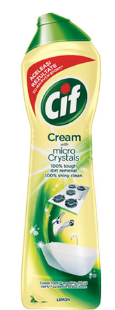 CIF почистващ препарат Cream жълт 500мл