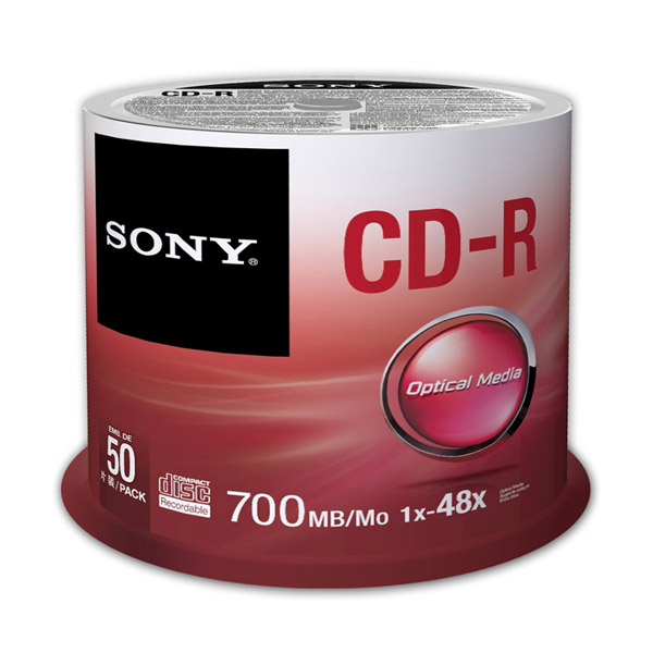 CD-R Sony 48x 700 MB