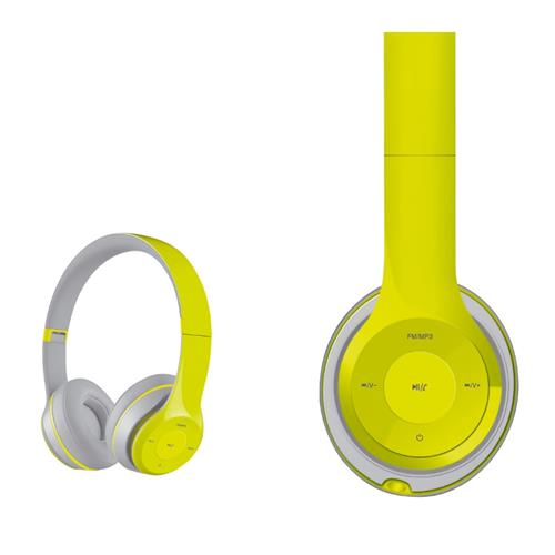 Слушалки Freestyle Bluetooth FH-0915 зелено/сиво