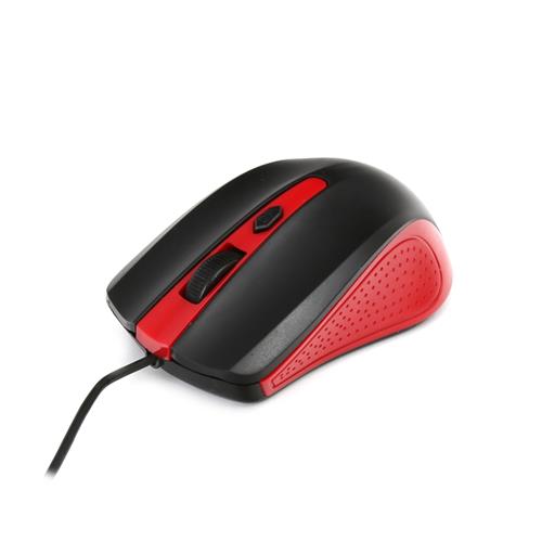 Оптична компютърна мишка Omega OM-05 1000DPI Value Line, цвят червен