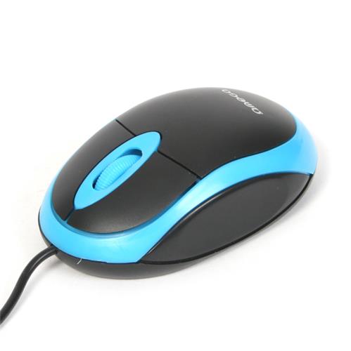 Оптична компютърна мишка Omega OM-06V 1200DPI Value Line, цвят син