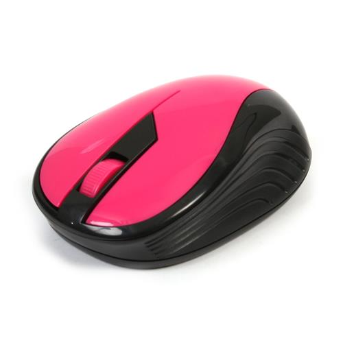 Безжична мишка Omega OM-415 1000DPI черно/розова