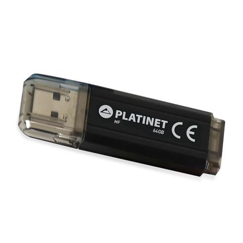 USB памет Platinet Pendrive USB 2.0 V-Depo  64GB черна