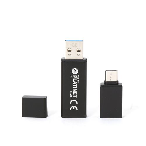 USB памет Platinet Pendrive USB 3.0 X-Depo 16GB черна