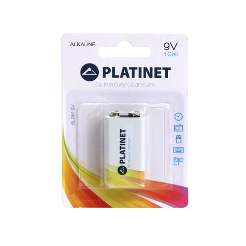 Алкална батерия Platinet 6LR61 9V