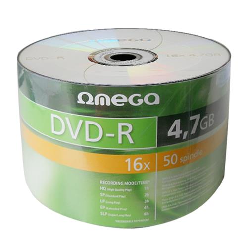 Omega DVD-R 4.7GB 16X SP оп.50 броя