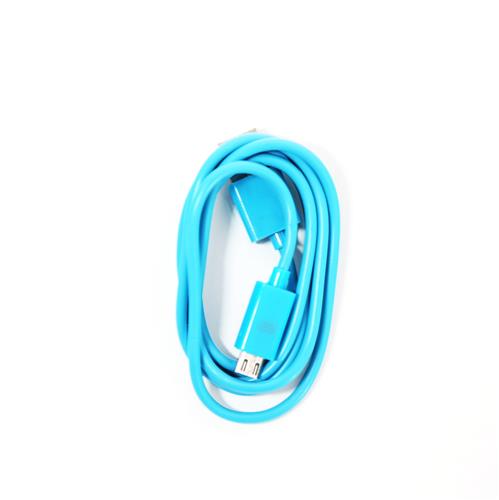 Кабел OMEGA BAJA PVC MICRO USB TO USB & DATA POLY CABLE 1M BLUE/СИН