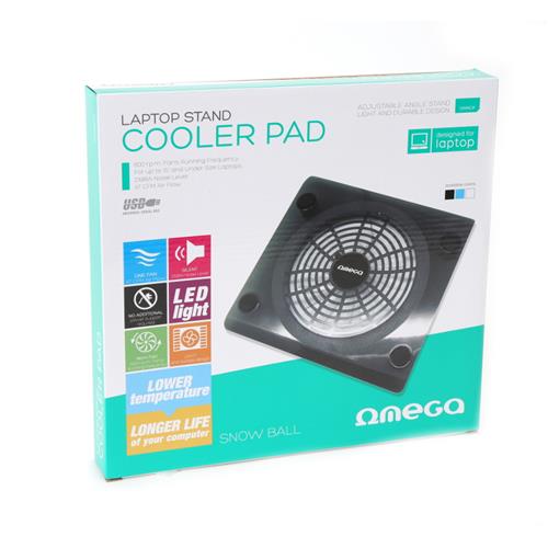 Охлаждаща подложка за лаптоп Omega Snowball