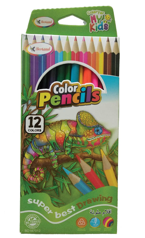 Цветни моливи Bertrand 12 цвята