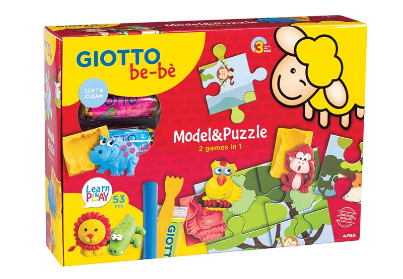 Комплект Giotto Be-be Model & Puzzle