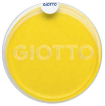 Единична боя за лице Giotto Make Up 5мл. класически цвят Жълт