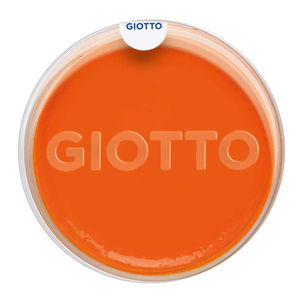 Единична боя за лице Giotto Make Up 5мл. класически цвят Оранжев