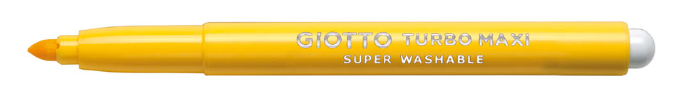 Флумастер Giotto Turbo Maxi 1 бр. цвят Жълт