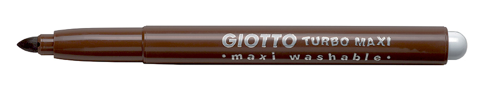 Флумастер Giotto Turbo Maxi 1 бр. цвят Кафяв