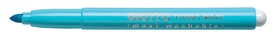 Флумастер Giotto Turbo Maxi 1 бр. цвят Небесно син
