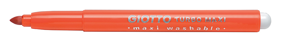 Флумастер Giotto Turbo Maxi 1бр. цвят Оранжев
