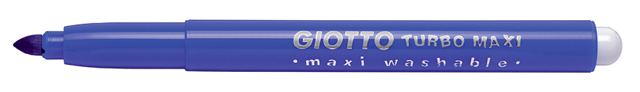 Флумастер Giotto Turbo Maxi 1бр. цвят Син ултрамарин