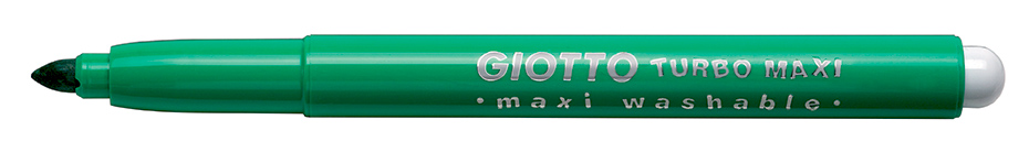 Флумастер Giotto Turbo Maxi 1бр. цвят Зелен
