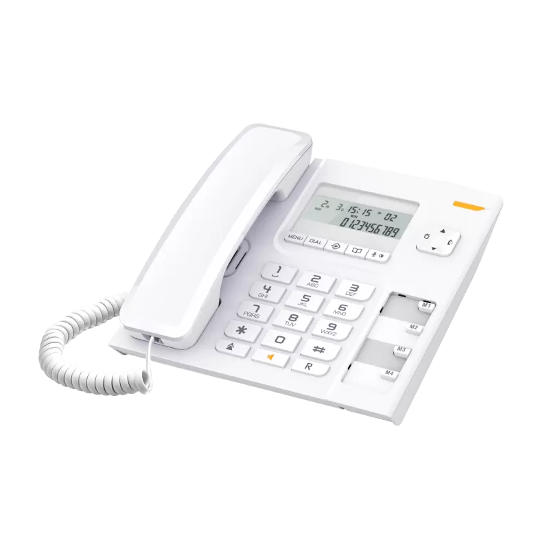 Стационарен телефон Alcatel Temporis 56 - бял