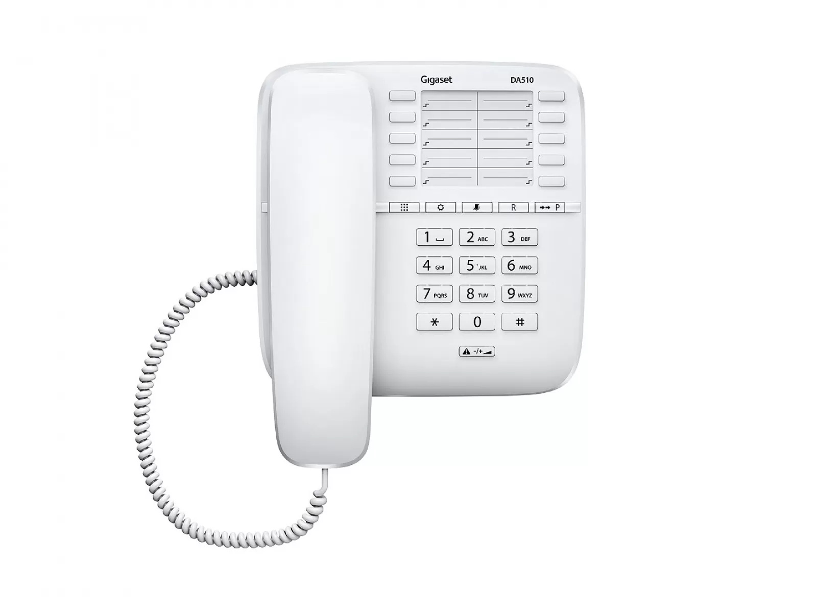 Стационарен телефон Gigaset DA510 - бял