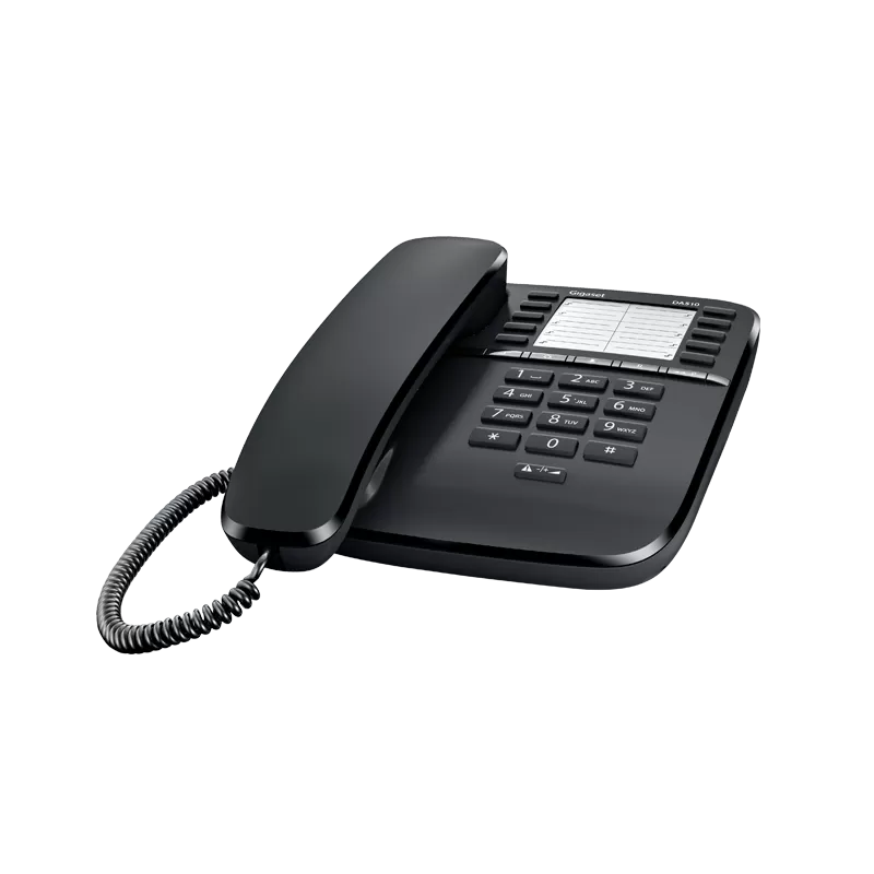 Стационарен телефон Gigaset DA510 - черен