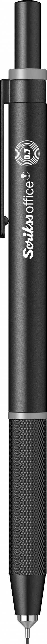 Механичен молив Scrikss Twist  0,7мм., модел 87371,  Сив