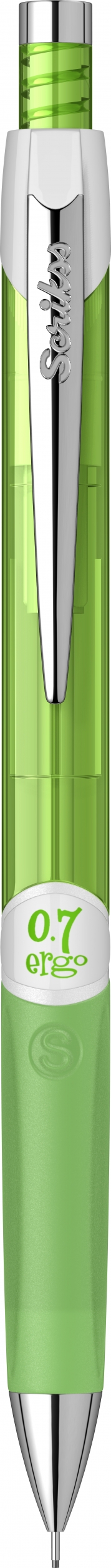 Механичен молив Ergo Scrikss 0,7мм., модел 72186, , Неон Зелен