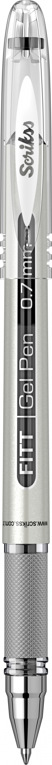Гел ролер Scrikss Fitt Gel, модел 78652, 0,7 мм., Черен