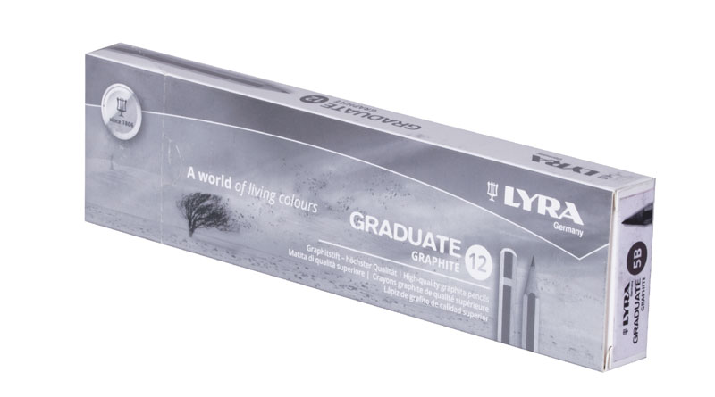 Графит Lyra Graduate 5B 12 броя в кутия