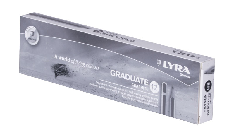 Графит Lyra Graduate HB 12 броя в кутия