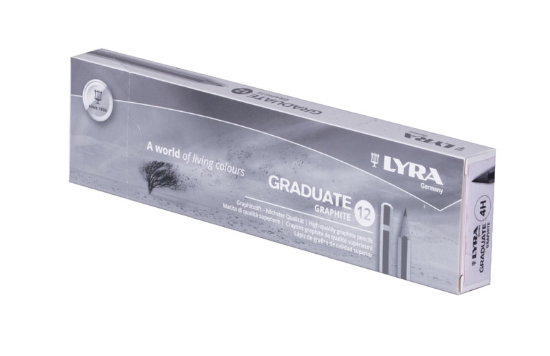 Графит Lyra Graduate 4H 12 броя в кутия