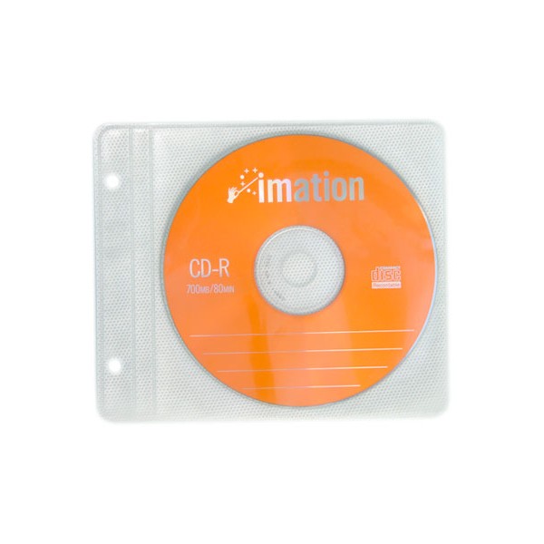 Плик PVC за 2 CD с дупки за класьор 1 бр