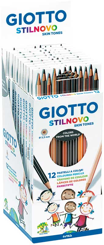 Цветни моливи Giotto Stilnovo Skin Tones