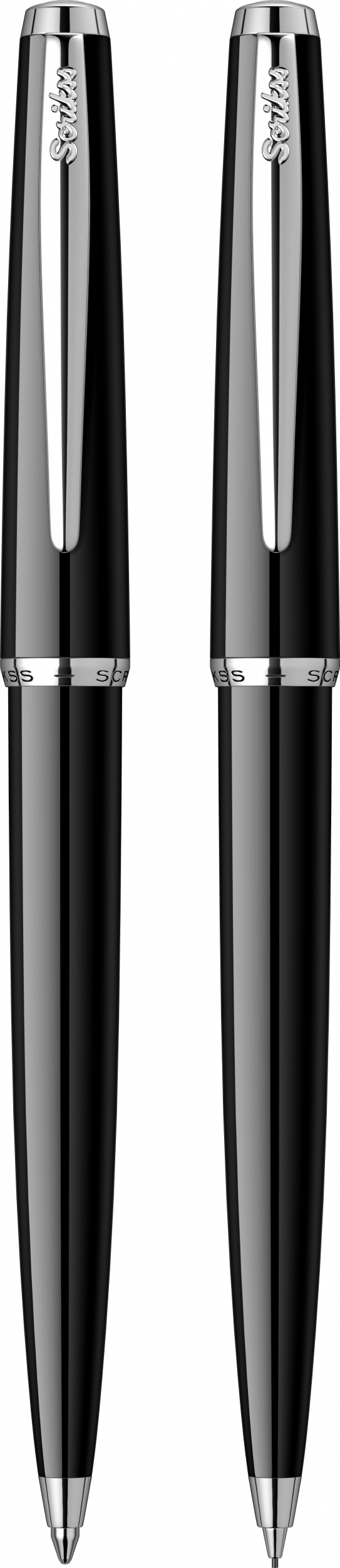 Комплект Автоматична х-ка и автоматичен молив Scrikss Vintage 33, модел 55998, цвят Черен