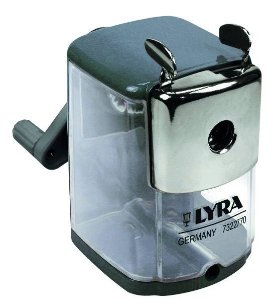 Метална машина за заточване Lyra с регулируем размер и контейнер