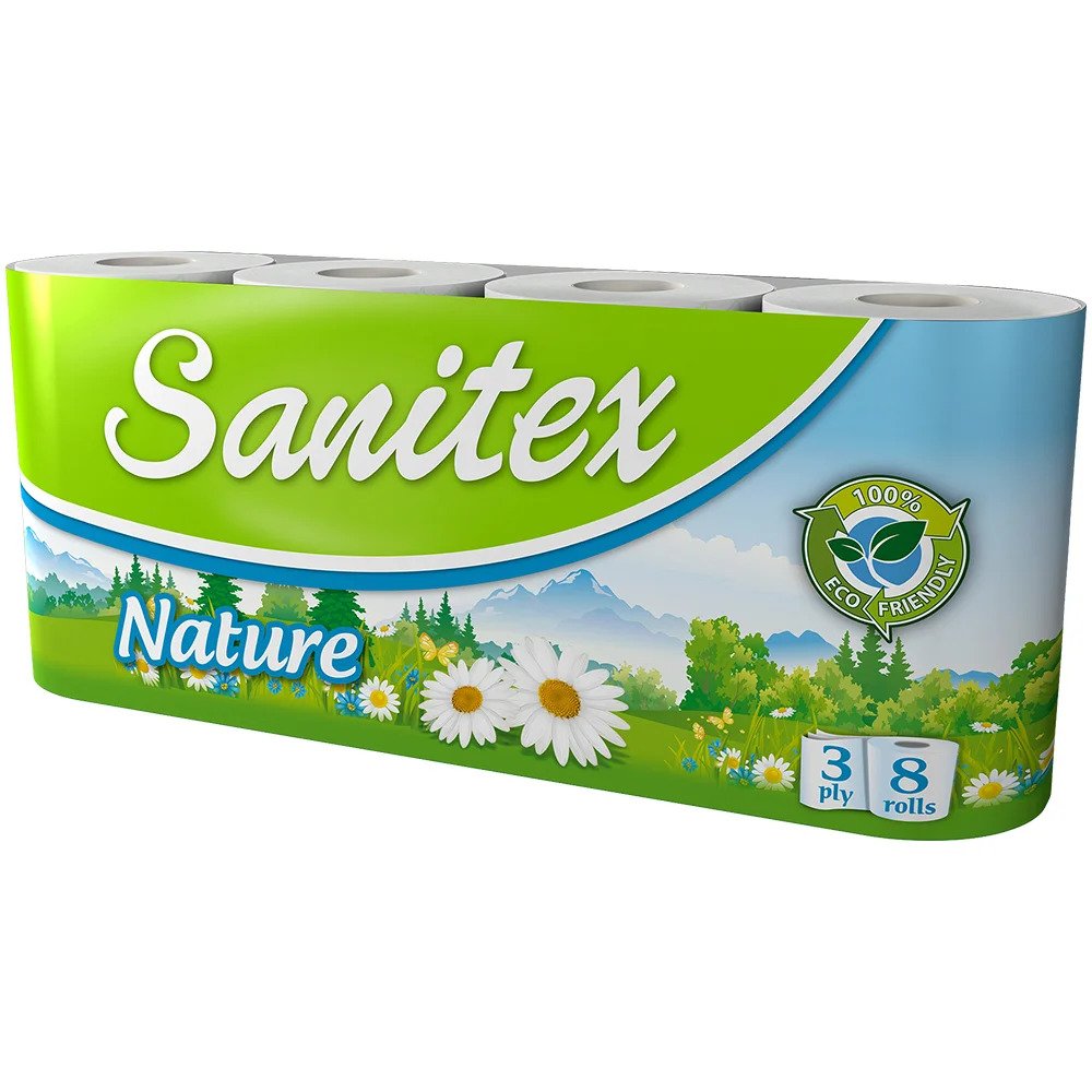 Sanitex Тоалетна хартия оп.8