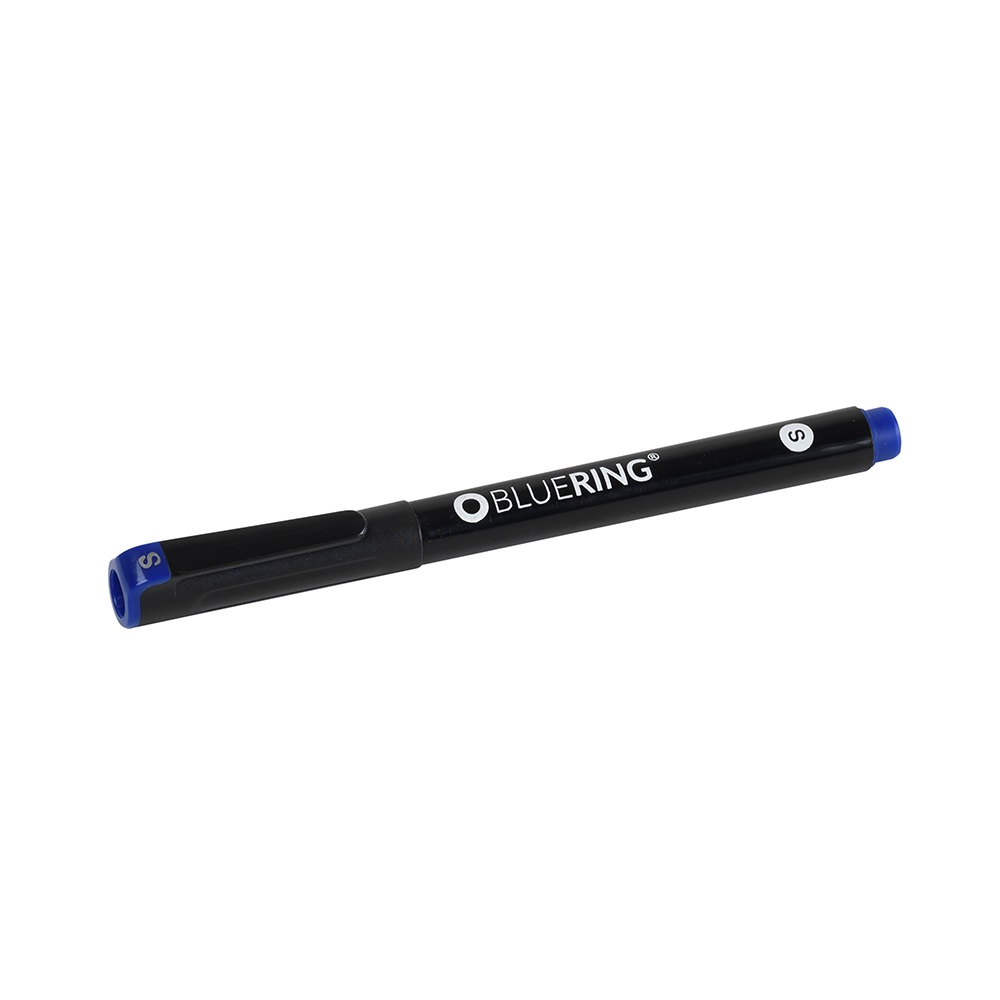 Bluering OHP перманентен маркер S син