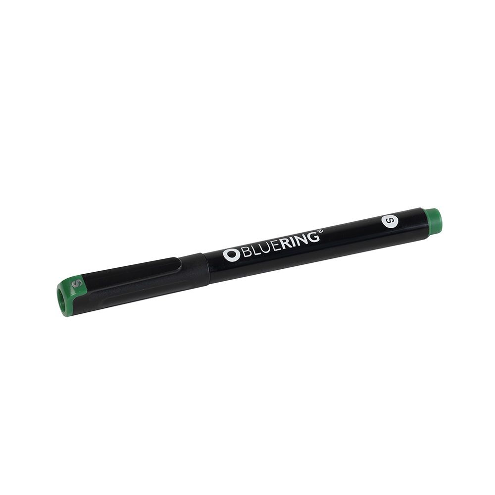 Bluering OHP перманентен маркер S зелен