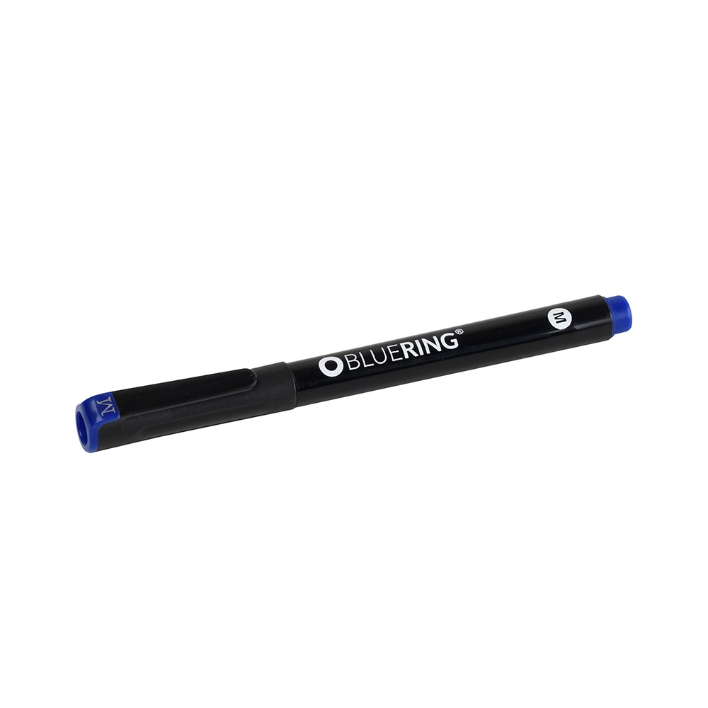 Bluering OHP перманентен маркер M син