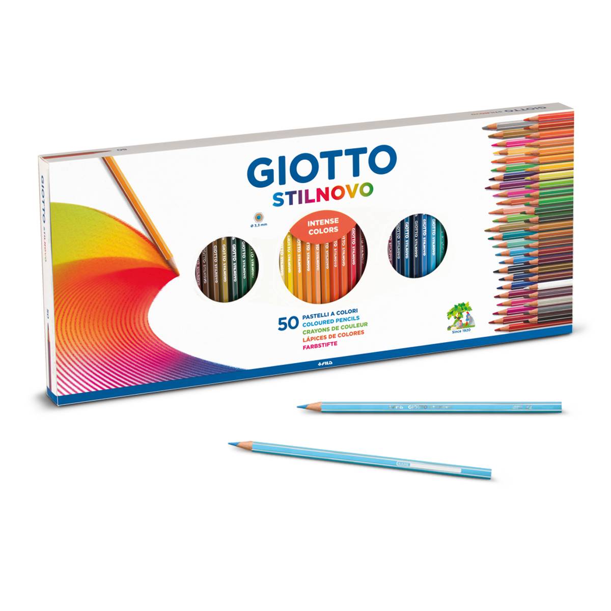 Цветни моливи Giotto Stilnovo 50 цвята