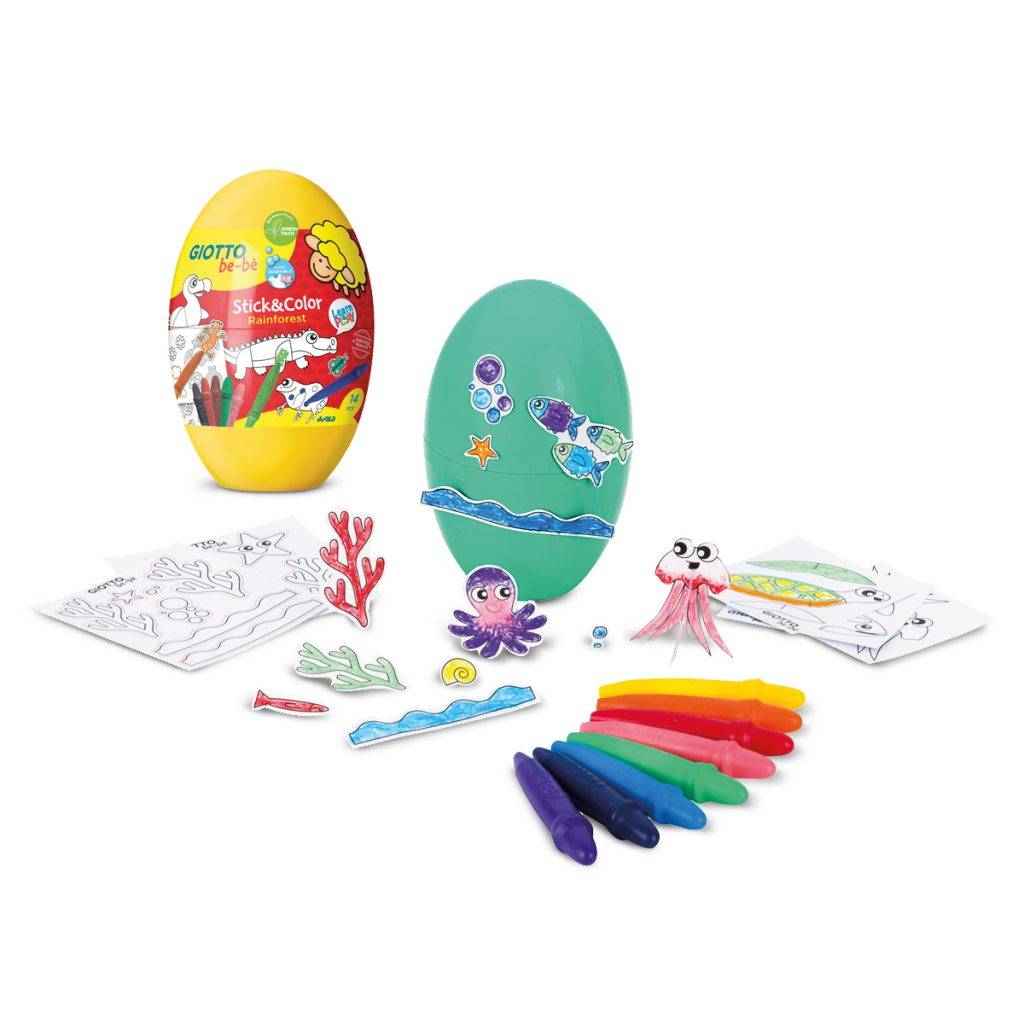 Комплект Giotto Be-Be Coloring Egg