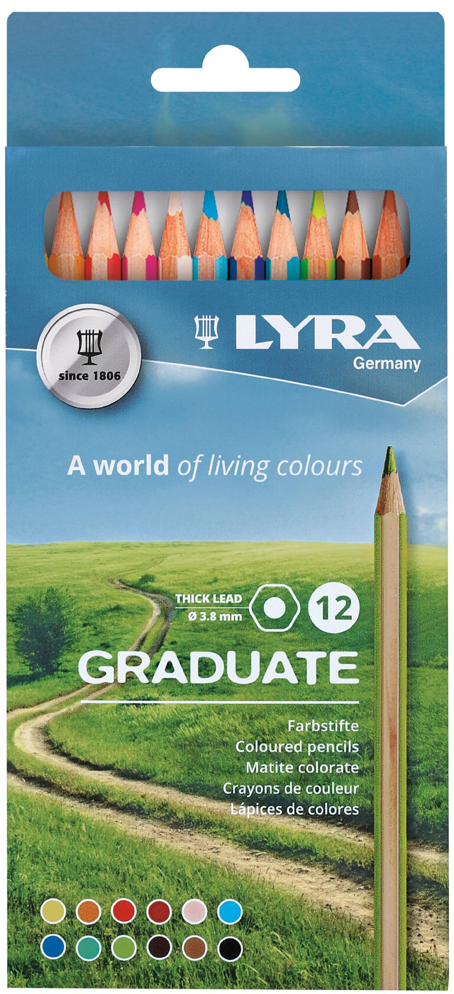 Lyra Graduate Цветни моливи