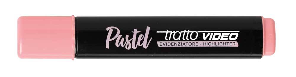 Tratto Video Pastel Highlighter Маркер Розов грейпфрут