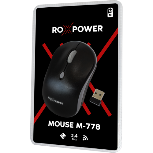 Компютърна мишка безжична ROXPOWER M-778