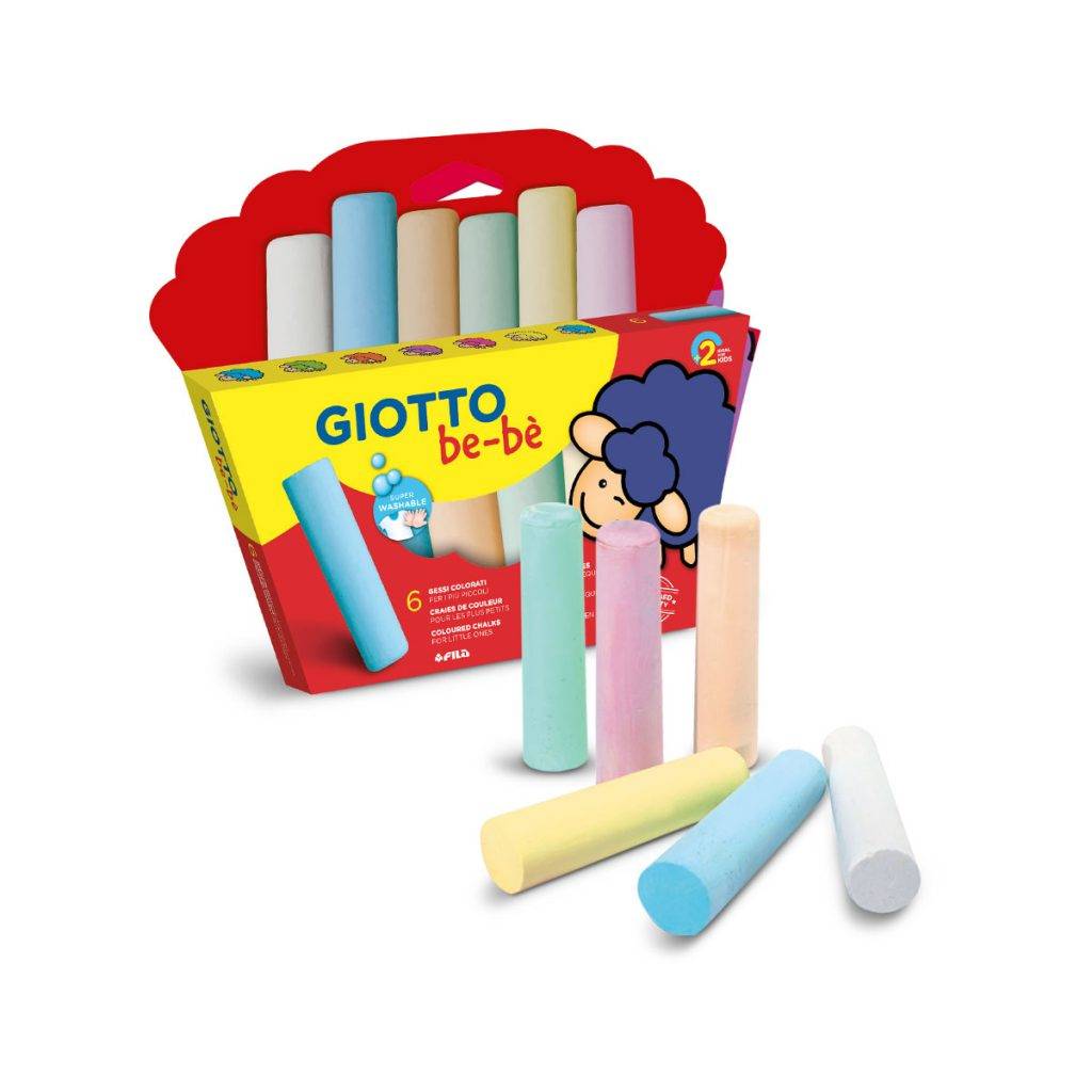 Giotto be-bè Цветни тебешири 6бр