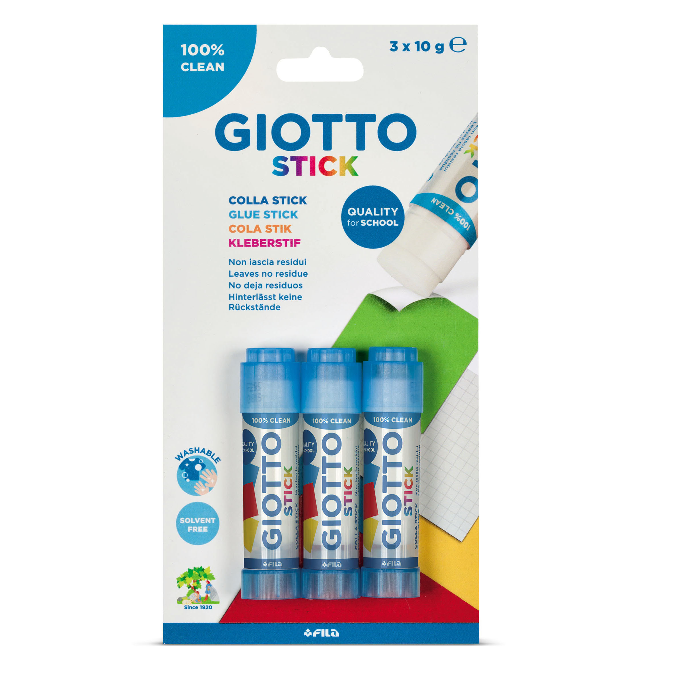 Giotto Stick Glue 10g Блистер 3бр